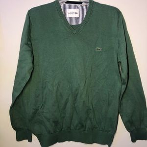 🐊 Lacoste Green Pullover Sweater